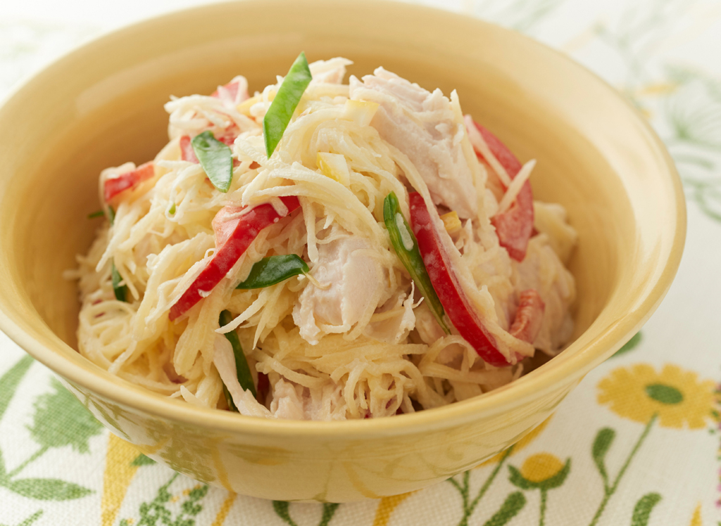 そうめん サラダ チキン 😀 家事ヤロウ【そうめんレシピ】サラダチキンフォーの作り方、和える＆たれで激うまアレンジ料理(7月29日)